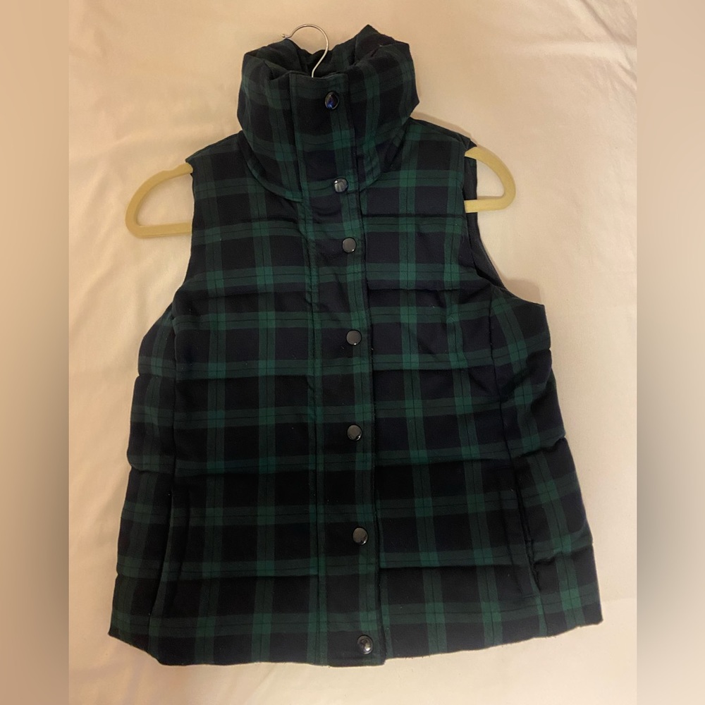 Old Navy Plaid Vest
